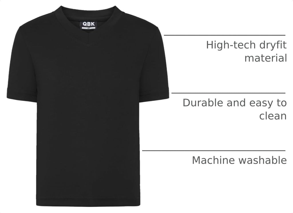 To Youth Neon T Shirt Kids Rash Guard UPF 50+ V-Neck Dry Fit Athletic Short Sleeve Shirts for Boys and Girls