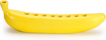 Novelty Ceramic BanorahTM - for Hanukkah, Chanukah Candle Holder - Fun, Banana Themed
