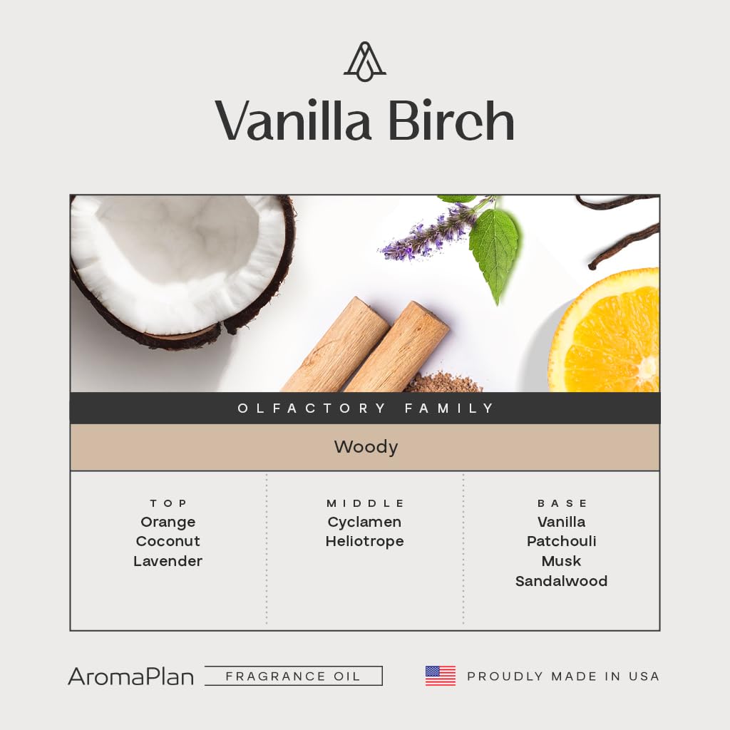 Vanilla Birch Hotel Diffuser Oil 2-Pack - 2X 5.07 Fl Oz