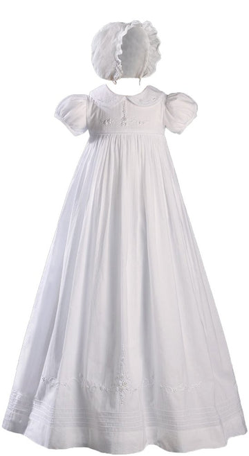 Helena Cotton Christening Gown Month