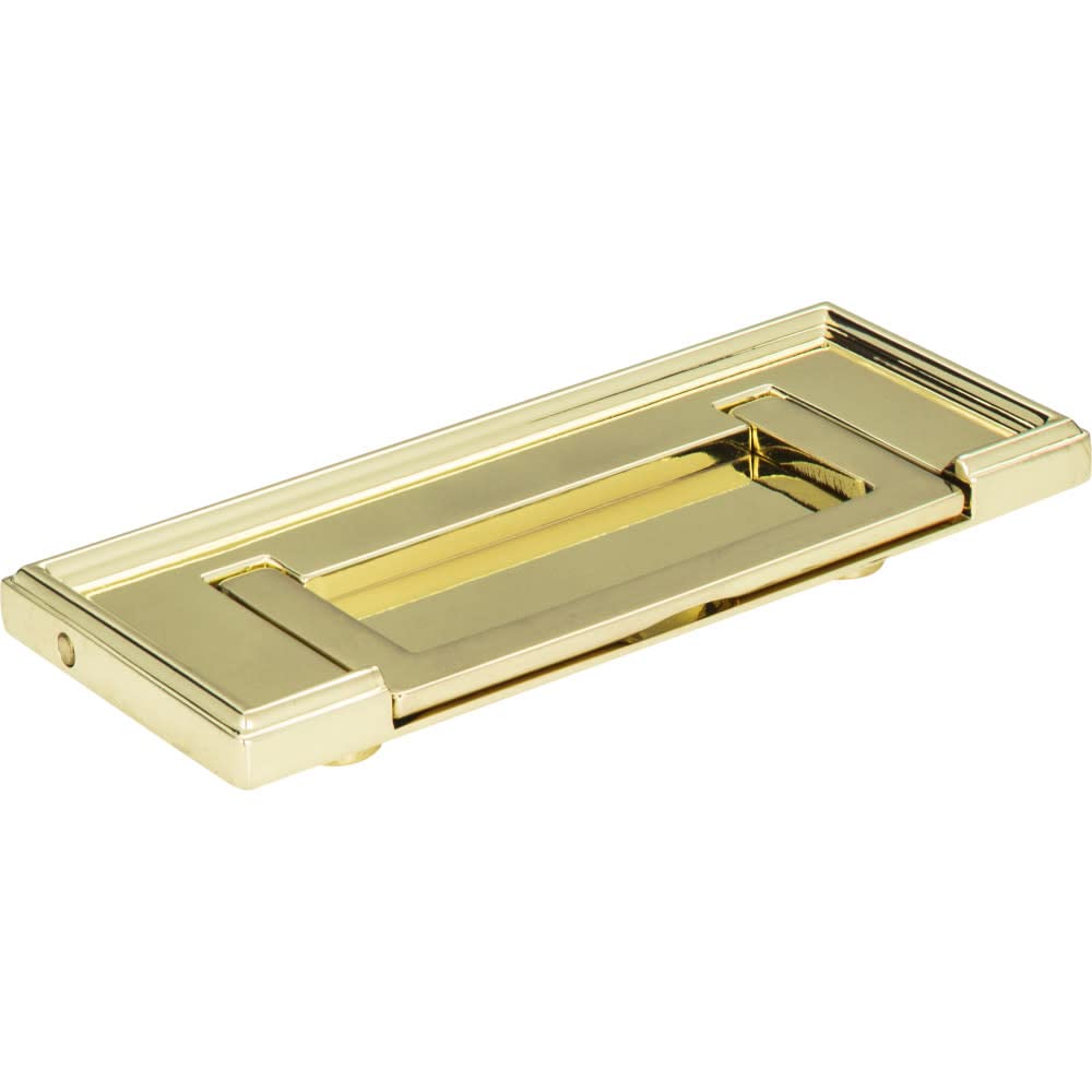 Campaign 3" Drop Pull in Polished Chrome