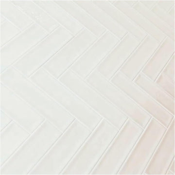 Larissa Handmade Ceramic Subway 3x12 Inch Wall Tile Backsplash Gloss Finish Shower, Accent Decor, Fireplace (Box of
