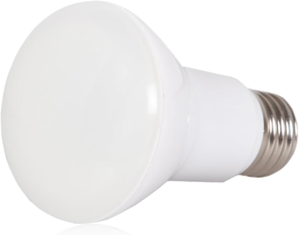 LED BR20 Bulbs, Dimmable, 7W, 600 Lumens, Warm White 3000K, 6 Pack
