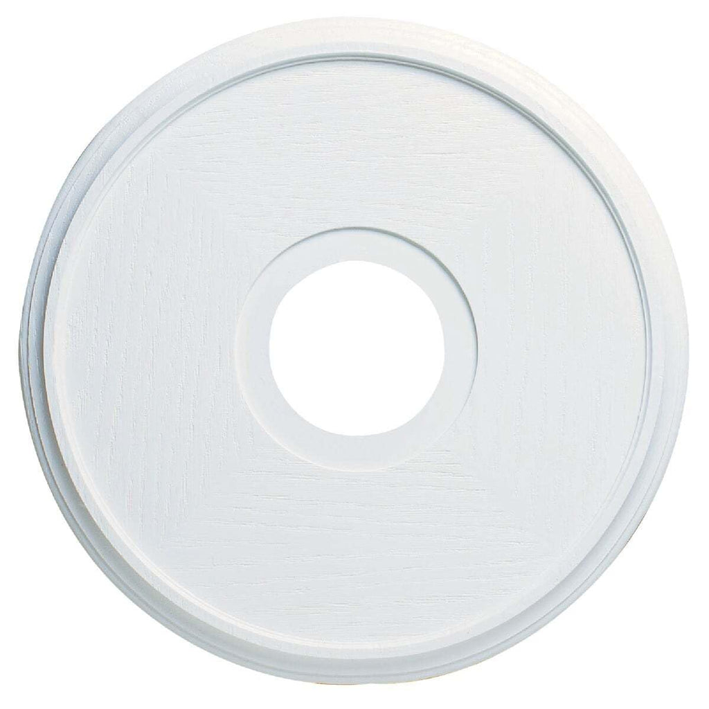 7703500 Lighting Ceiling Medallions, Molded Plastic, 16 Inch Dia, 15-3/4", White