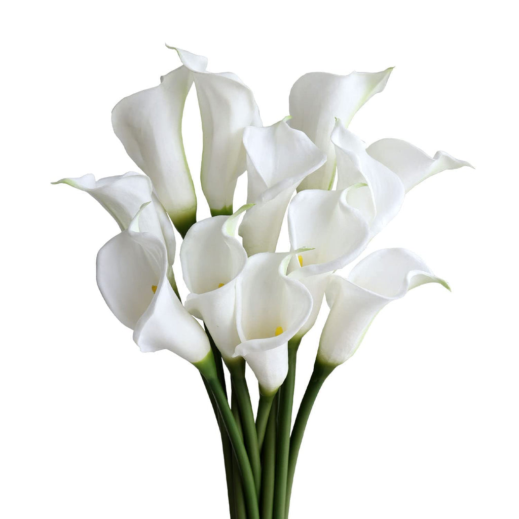 Calla Lily Flowers, Real Touch Faux Calla Lily Stems for Vases