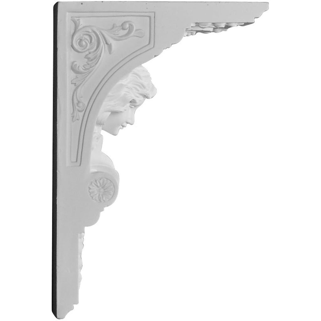 Hestia Corbel, 6" W x 8" D x 12" H, Factory Primed