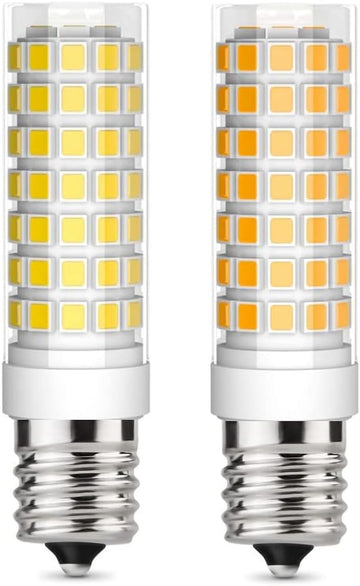 E17 LED Bulb Dimmable 8W Consumption 80W Equiavlent Halogen Bubs,800LM,AC 110-130V,CRI:≧85Ra,S11 T8 T7 E17
