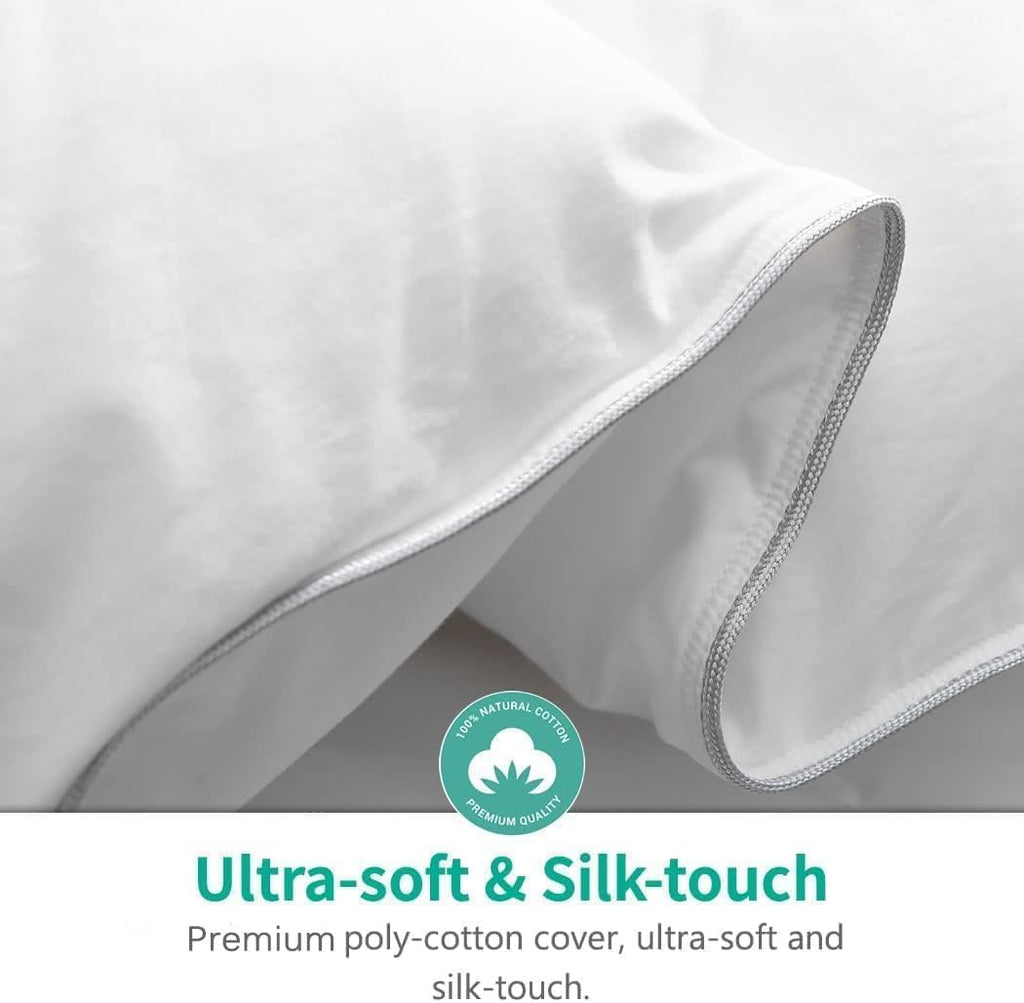 Summer Duvet Insert Oversized King,Down Feather Fibers Comforter