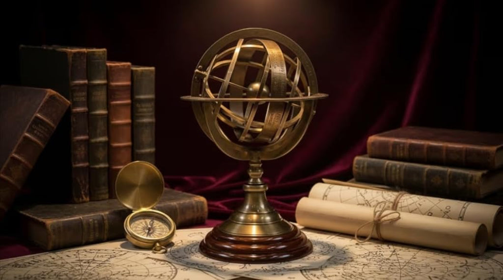 A Armillary Sphere Large Armillary Sundial Nautical Marine Décor Gift Rustic Vintage Home Decor Gifts
