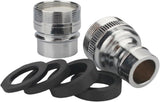 Dishwasher Faucet Adapter (Chrome-brass) fit for, Panda, Portable Dishwasher to Sink