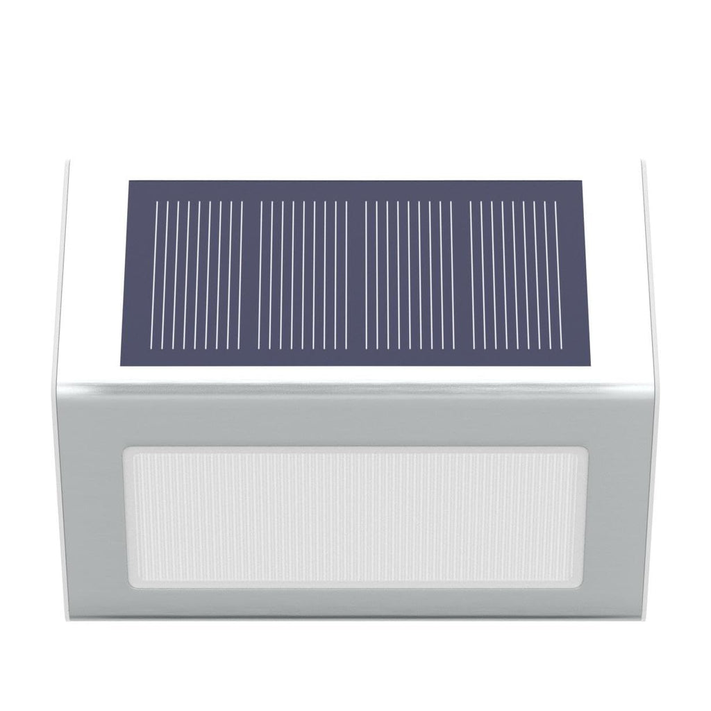 Solar Deck Lights Perfect for Fence, Step, Stair Decor-Cool White-8P