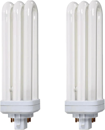 Triple Tube Compact Fluorescent Bulb SLS Shape PL-C Plug-in CFL Lamp GX24Q-2 4pin Square Base 42W