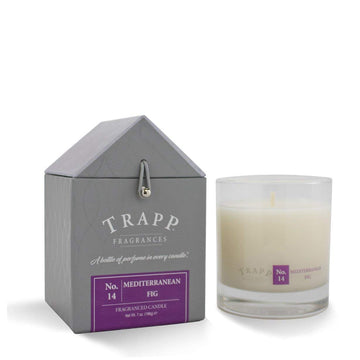 Signature Home Collection No. 14 Mediterranean Fig Poured Scented Candle, 7-Ounce