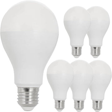 A21 LED Light Bulb 18W (150W Equivalent) 2600 Lumens Dimmable 3000K Soft White E26 Medium Base 220° Beam Angle UL