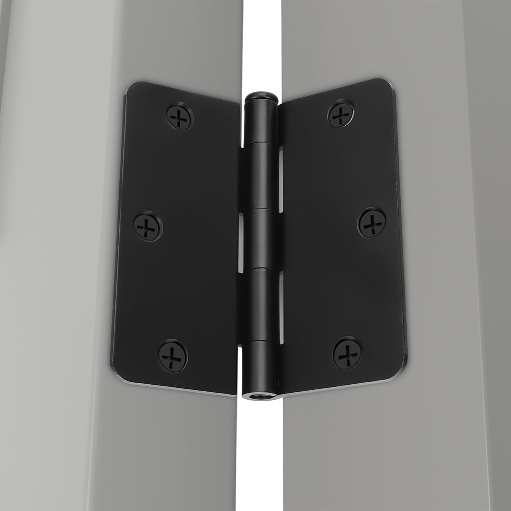 Door Hinges Heavy Duty Interior & Exterior Door Hinge 48Pack Matte Black