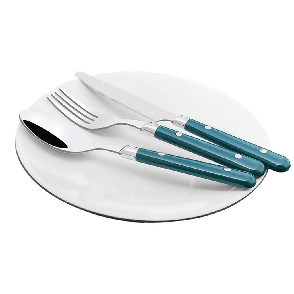 5/20/30-Piece Lightweight Stainless Steel Silverware Set for Everyday Use, Flatware Service for 1/4/6, Steak Knife