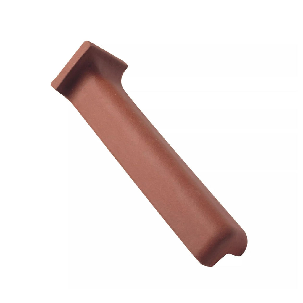 1x6 Colonial Red Quarry Outside Corner Trim Tile - 10 Pieces