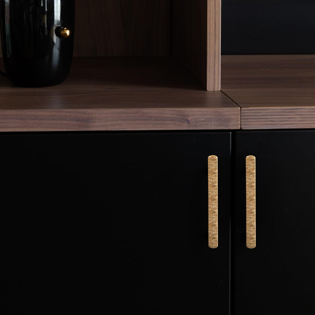 5 Inch (128 mm) Hole Centers Luxurious & Sturdy Zinc Alloy Cabinet Handls,Champagne Bronze Cabinet Pulls
