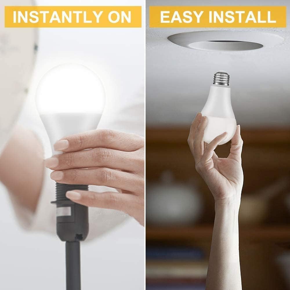 23W E26 LED Bulb, A21 LED Super Bright Light Bulb, 2500 Lumens, Daylight White 5000K for Your