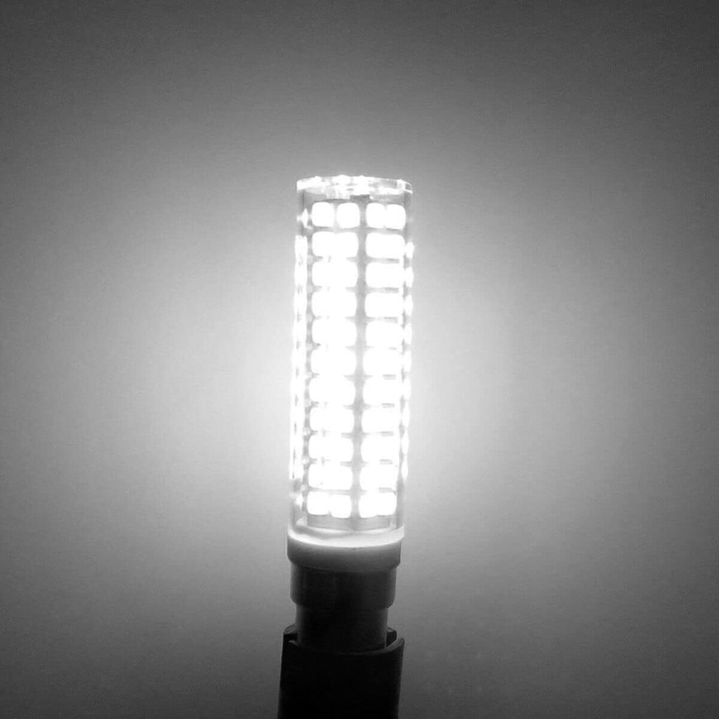 E11 LED Bulb Dimmable 15w (4 Pack)- All-New-(136LEDs) 150W Equivalent, 1500lm, 110-130V, Daylight White 6000K, E11