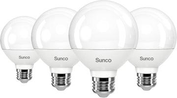 G25 LED Light Bulbs, Globe Vanity Lights for Bathroom High Output, 1000 LM, 11W (100W Equivalent), 5000K Daylight