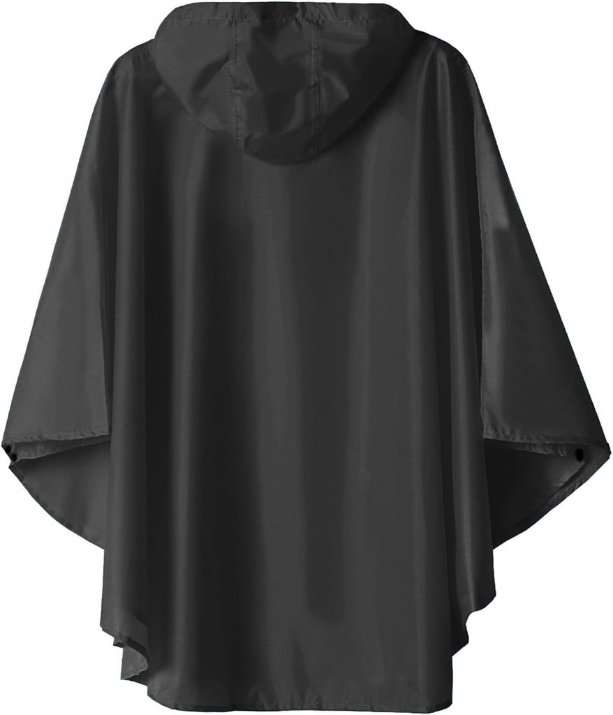 Lightweight Kids Rain Poncho Jacket Waterproof Outwear Rain Coat