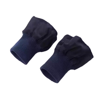 1 Pair Tubular Knit Stretchy Rib Cuffing Material Replacement for Padded Jacket Coat Sleeve Cuffs Sewing DIY Navy