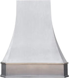 Wall Mount Range Hood 4 Speed LED Lights