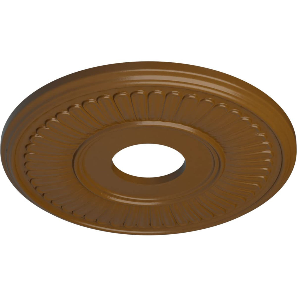 15 3/4"OD x 3 7/8"ID x 3/4"P Berkshire Ceiling Medallion, Smokey Topaz