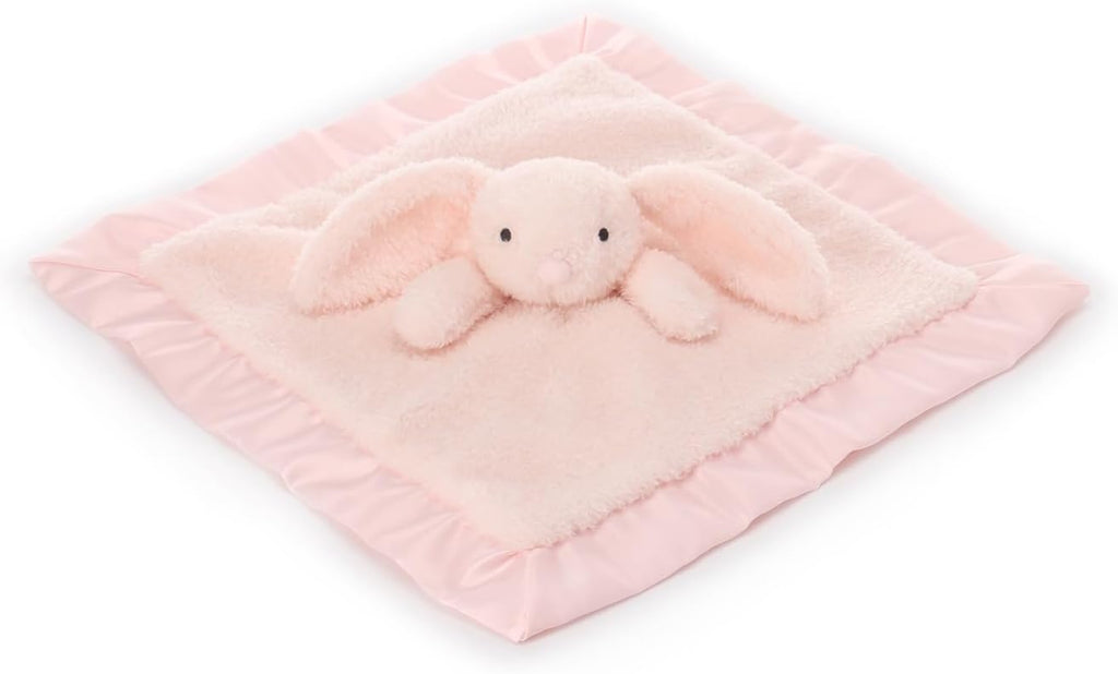 Stuffed Animals Pink Bunny Rabbit Security Blanket Lovey 14''