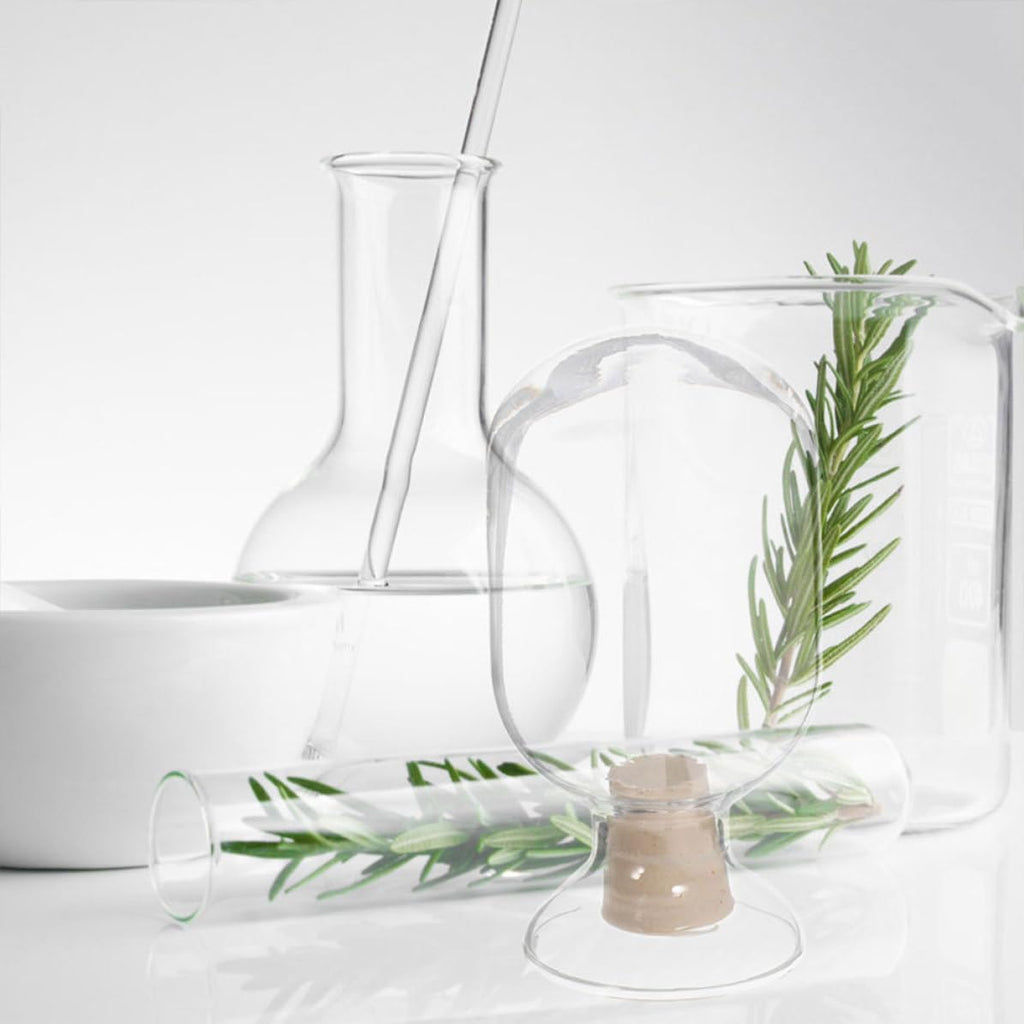 Glass Match Holder 3 Piece Set with Lid, Decorative Jar
