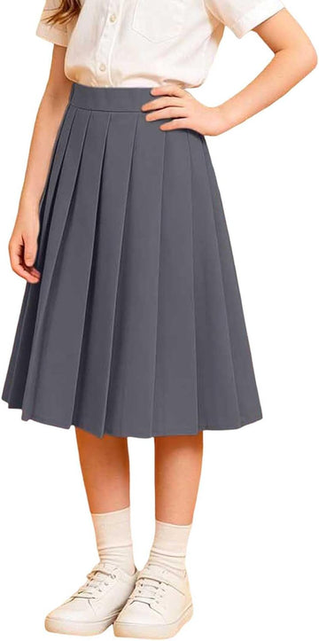 School Uniform Skirts Pleated Knee Length Skorts Back to School