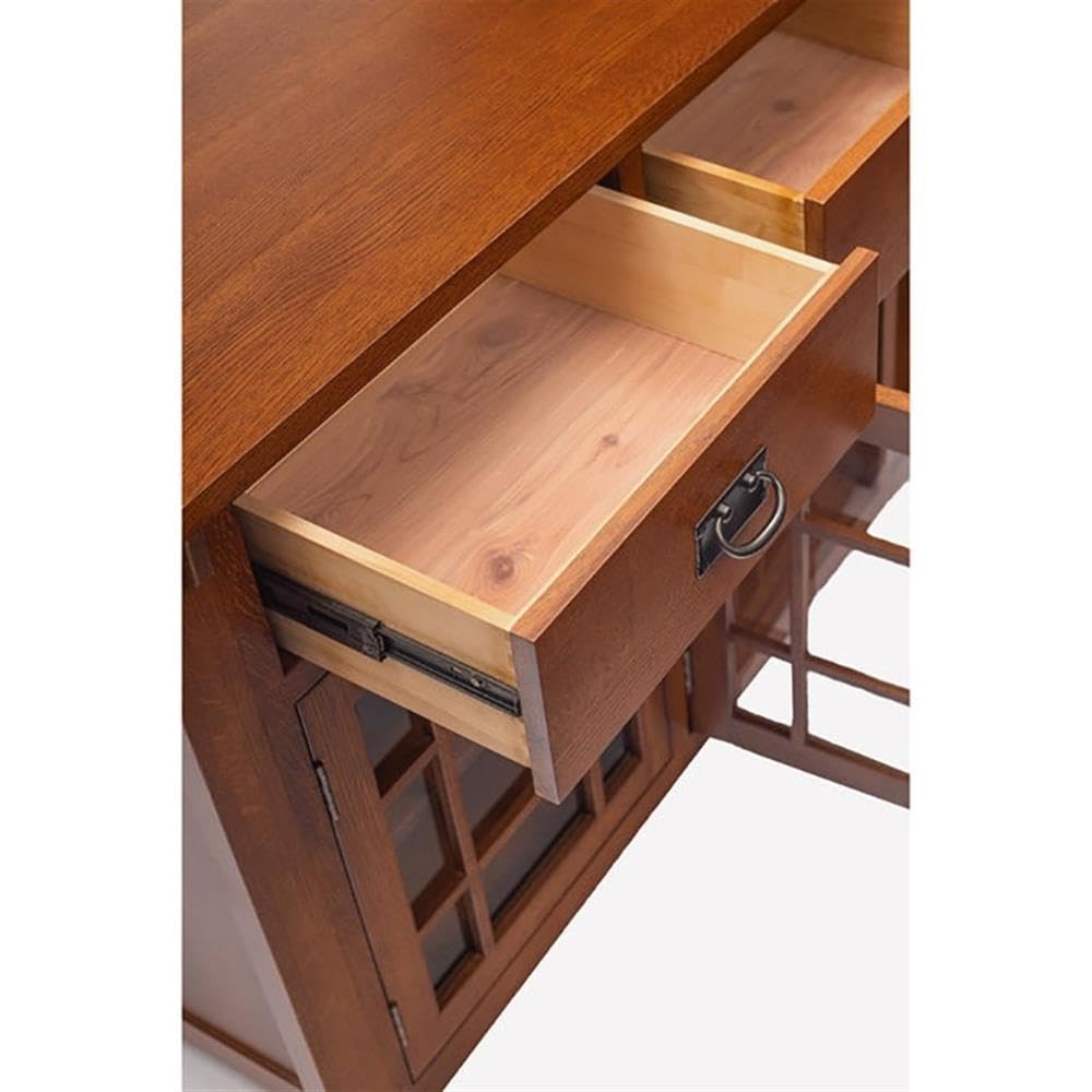 Arts and Crafts Wood Sideboard in Cherry