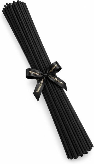 Inch XL Diffuser Sticks - 25 Pack, (45cm) Long, 5mm Thick, No Glue Tips, Strong Scent Throw, Replacement Diffuser - Set of 25