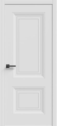 Interior Door 32 x 80 inches | Base 7422 White | Single Regular Panel Frame Handle | Bathroom Bedroo