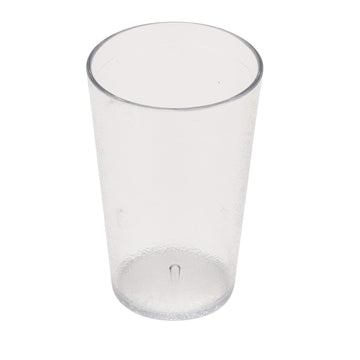 Unbreakable Stackable Restaurant Plastic Tumbler/Cup (Set of 12) 9.5 Ounce Clear | For Restaurants and Home