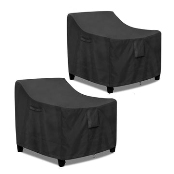 Outdoor Chair Covers Waterproof 2 Pack Patio Furniture Seat Covers