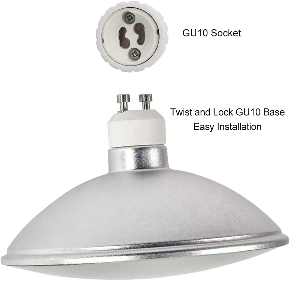 GU10 Based AR111/FR111 LED Bulb, 12W 1200LM GU10 Flood Light Bulb 100W Halogen Raplacement, PAR36 Reflector Bulb