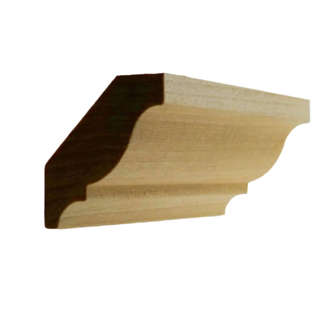 Colonial Crown Moulding Trim, 3/4" x 2-5/8", Maple, 94"