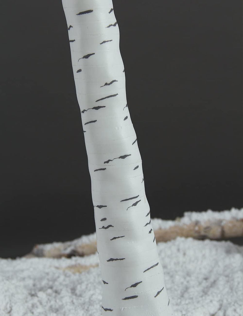 LED Birch Tree Light Set - 4ft, 6ft, 8ft Trees with Warm White Lights - Indoor Outdoor Christmas Wedding Party
