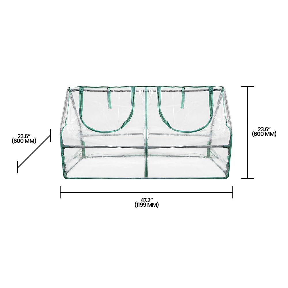 Garden Cold Frame Greenhouse Cloche - 10 Pack