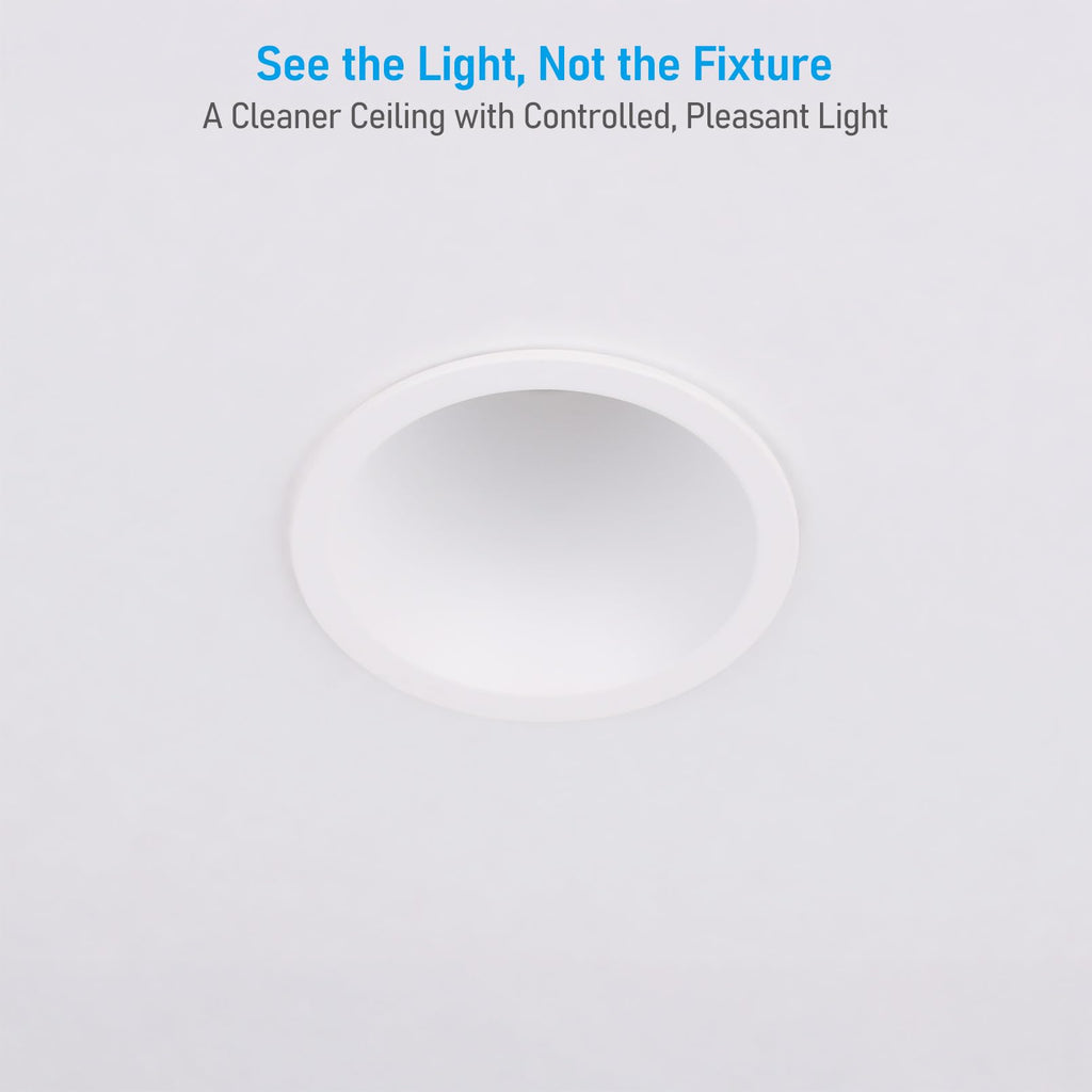 2 Inch Ultra-Deep Anti-Glare LED Recessed Lights 5CCT