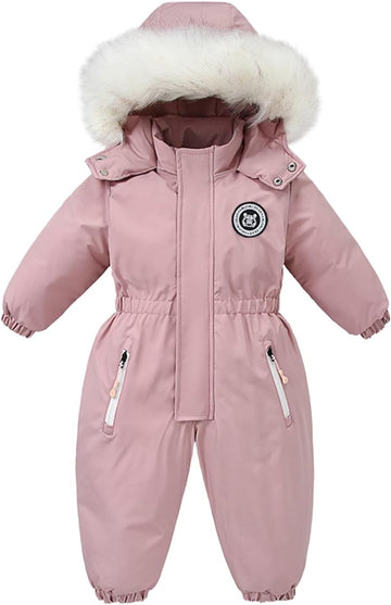 Baby Boy Snowsuit Toddler Winter Girl Jacket Coat Clothes Kid Ski Snow Suit