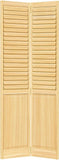 Closet Door, Bi-fold, Louver Panel Plantation (24x80)