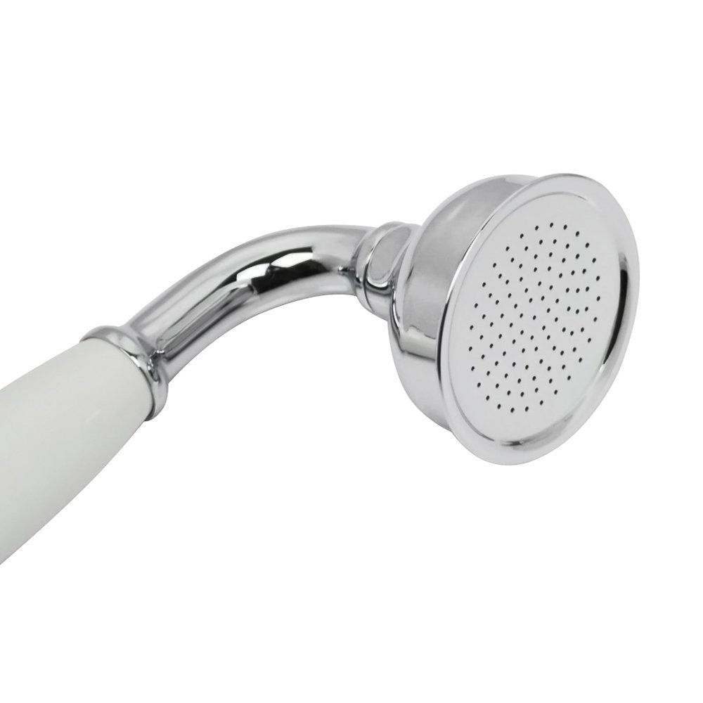 Vintage Handheld Shower Head with 59" Flexible Hose, Chrome