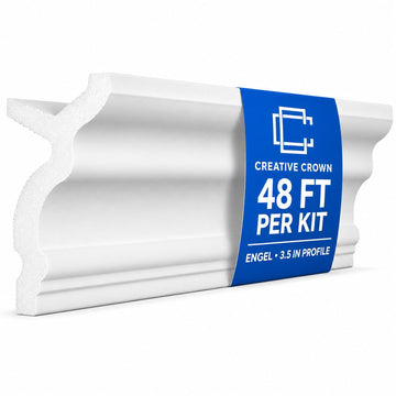 Engel LED Foam Molding Kit, 48 Ft 3.5in, Precut Corners