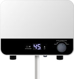 Tankless Water Heater Electric 110v, 3500W Instant Hot Water Heater With Automatic Control System Touch Digital