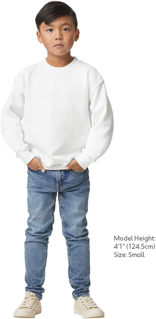 Kids' Fleece Crewneck Sweatshirt, Style G18000b