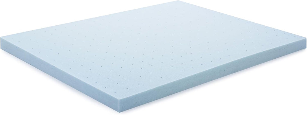 4 Inch Memory Foam Mattress Topper, Queen Size - Cooling Gel Bed Topper - Preassure-Relieving Ultra Plush Feel