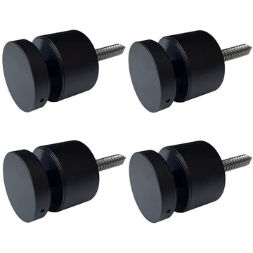 4 Pack Marine Grade SS316 Solid Heavy Duty Glass Railing Standoff